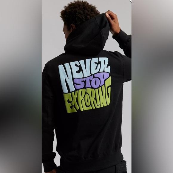 The North Face Men's Brand Proud Hoodie Sweatshirt - Picture 2 of 5